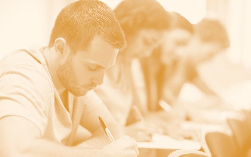 Students in classroom
